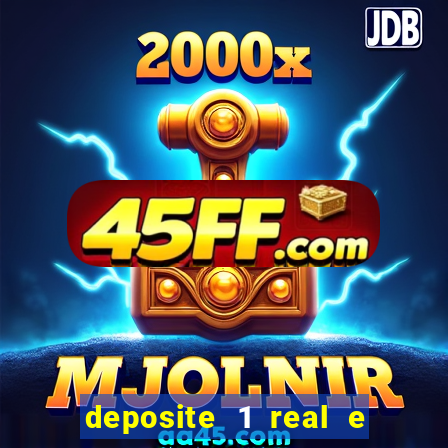 deposite 1 real e ganhe 10 vai de bet